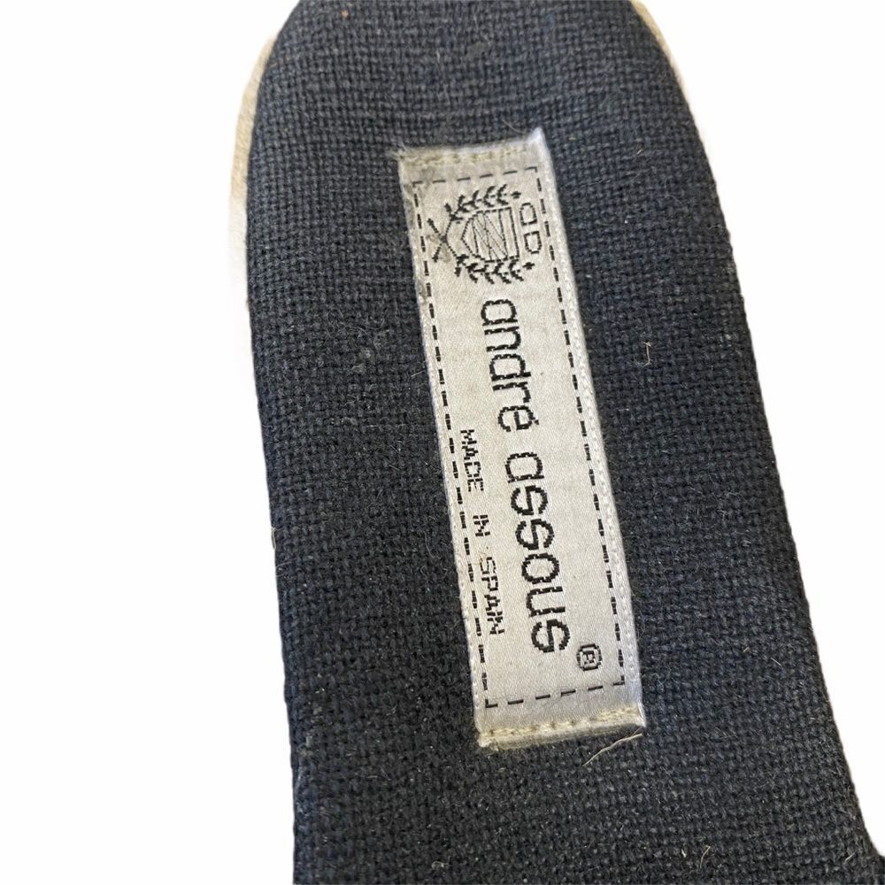 Andre Assous Embroidered Espadrille Slides - Picture 5 of 6